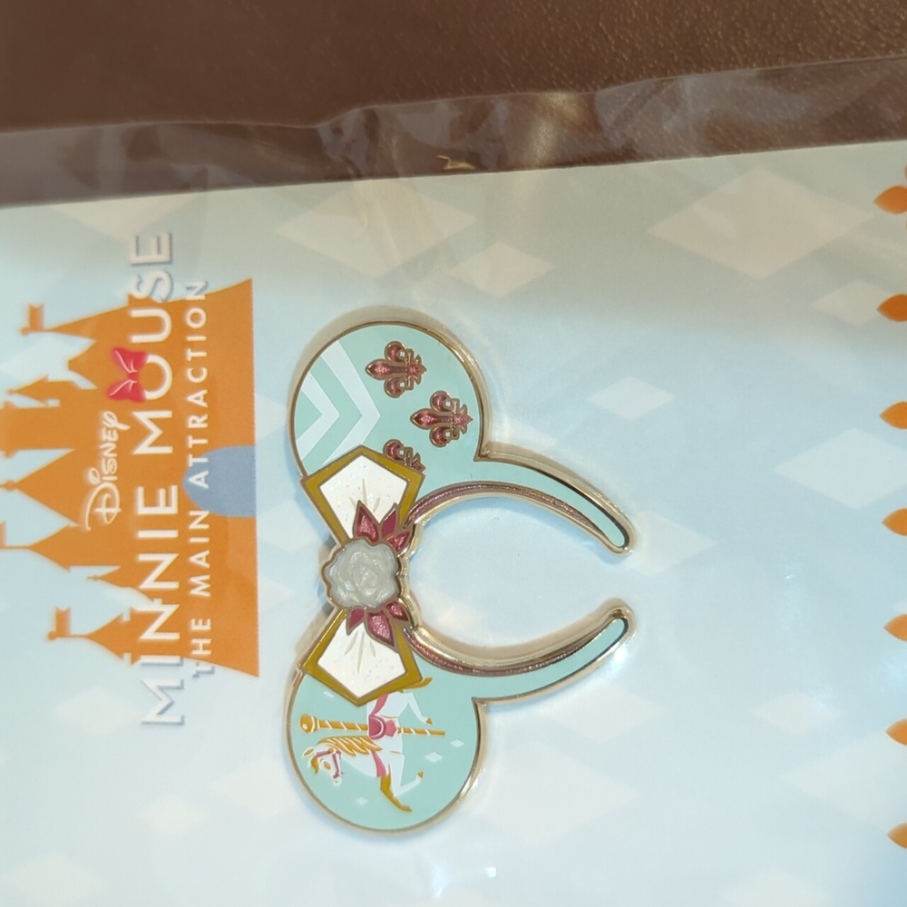 Disney Minnie Mouse The Main Attraction Pin Set King Arthur’s Carousel Limited - Picture 5 of 8